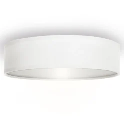 Loftslampe Ceiling Dream, Ø 40 cm, tekstil, hvid