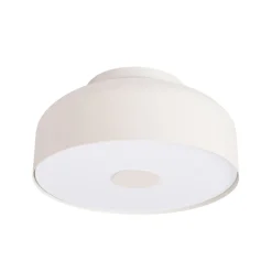 Loftslampe CLARO, beige, Ø 30 cm, metal, 4 x E27
