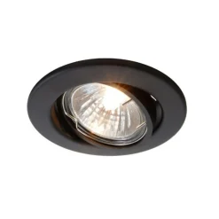 Loftsmonteret ring GU10 uden pære, sort