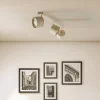 Loftspot Chloe justerbar med 3 lyskilder, beige