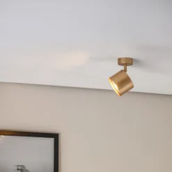 Loftspot Chloe justerbar med 1 lyskilde, guld
