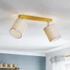 Loftspot Corralee, grå, 2 lyskilder