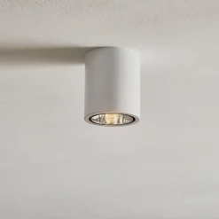 Loftspot Downlight round i hvid, Ø 11 cm