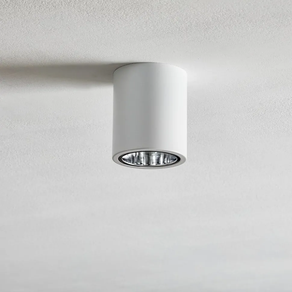 Loftspot Downlight round i hvid, Ø 11 cm