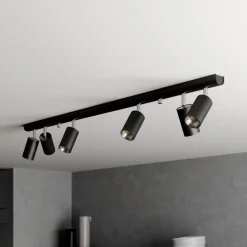 Loftspot Eye Spot med 6 lyskilder, sort