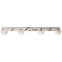 Loftspot Flame, hvid, 4 lyskilder, lang
