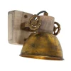 Loftspot Gearwood, 1 lyskilde bronze