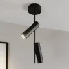 Loftspot Leda 2, 2 lyskilder, sort