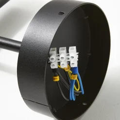 Loftspot Leda 3, 3 lyskilder, sort