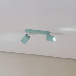 Loftspot Livia, mintgrøn, 35 cm, 2 lyskilder, metal, GU10