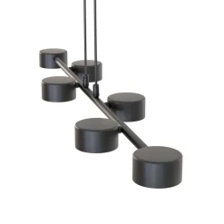 Loftspot, Megara, længde 80 cm, metal, 6 lyskilder.