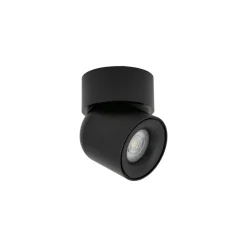 Loftspot Oscar, sort, aluminium, højde 13,5 cm, GU10