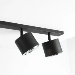 Loftspot 1047PL_K, 6 lyskilder, sort