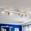 Loftspot Rondo hvid/guld 6 lyskilder