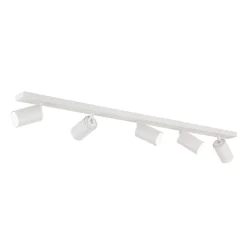 Loftspot Sean, hvid, 5 lyskilder, aluminium, GU10