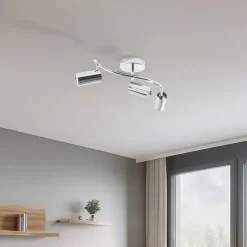 Loftspot, spot, krom, 3 lyskilder
