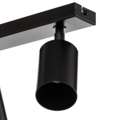 Loftspot Zoom, 5 lyskilder, sort