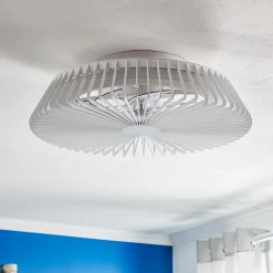 Loftventilator Himalaya LED, app, fjernbetjening, hvid