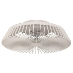 Loftventilator Himalaya LED, app, fjernbetjening, hvid