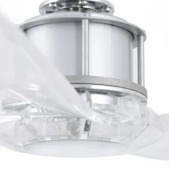 Loftventilator Just Fan M, krom/transparent