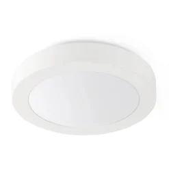 Logos loftlampe til bad, Ø 27 cm, hvid