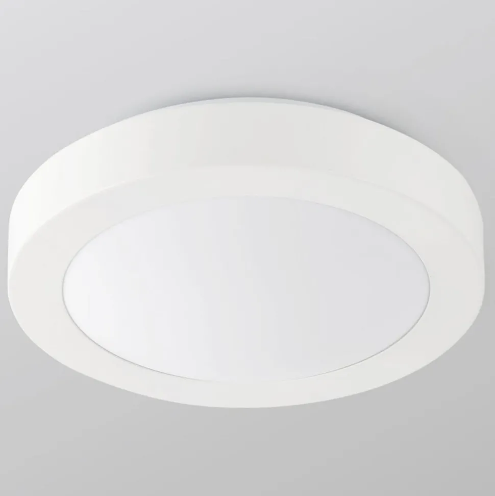 Logos loftlampe til bad, Ø 35 cm, hvid