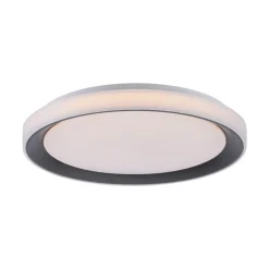 LOLA Smart Disc LED-loftlampe, sort/hvid, RGBW