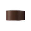 LOOM DESIGN Frey LED-væglampe IP65 2x6W corten