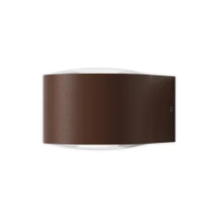 LOOM DESIGN Frey LED-væglampe IP65 2x6W corten