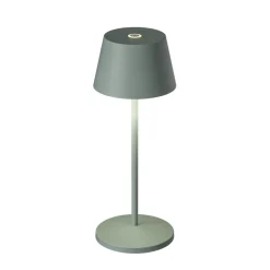 LOOM DESIGN LED genopladelig bordlampe Modi Micro, IP65 grøn-grå