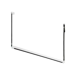 LOOM DESIGN LED-hængelampe Belto, hvid