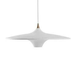 LOOM DESIGN LED-hængelampe Moja, Ø 35 cm, hvid