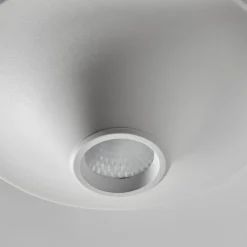 LOOM DESIGN LED-hængelampe Moja, Ø 35 cm, hvid