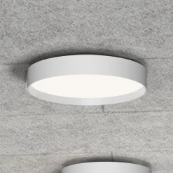 LOOM DESIGN LED-loftlampe Lucia, hvid, Ø 45 cm aluminium