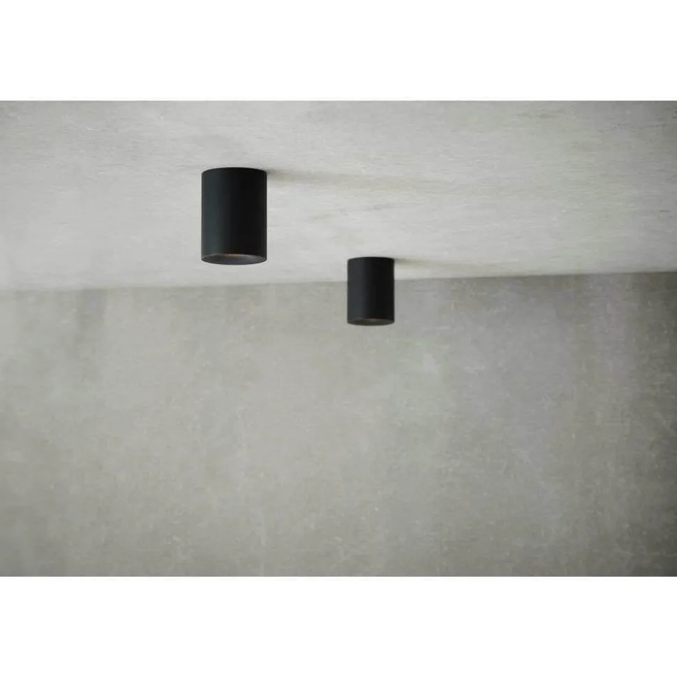 LOOM DESIGN LED-loftlampe Nyx, sort, IP54