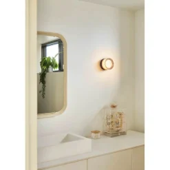 LOOM DESIGN LED-loftlampe Otto Wave, ravfarvet, IP65
