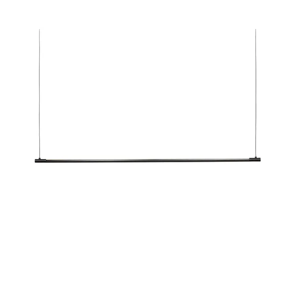 LOOM DESIGN LED-pendellampe Straw 150, sort, aluminium