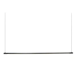 LOOM DESIGN LED-pendellampe Straw 150, sort, aluminium