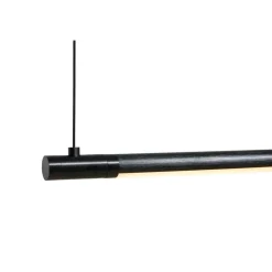 LOOM DESIGN LED-pendellampe Straw 150, sort, aluminium