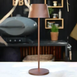 LOOM DESIGN Modi LED-terrasselampe, corten