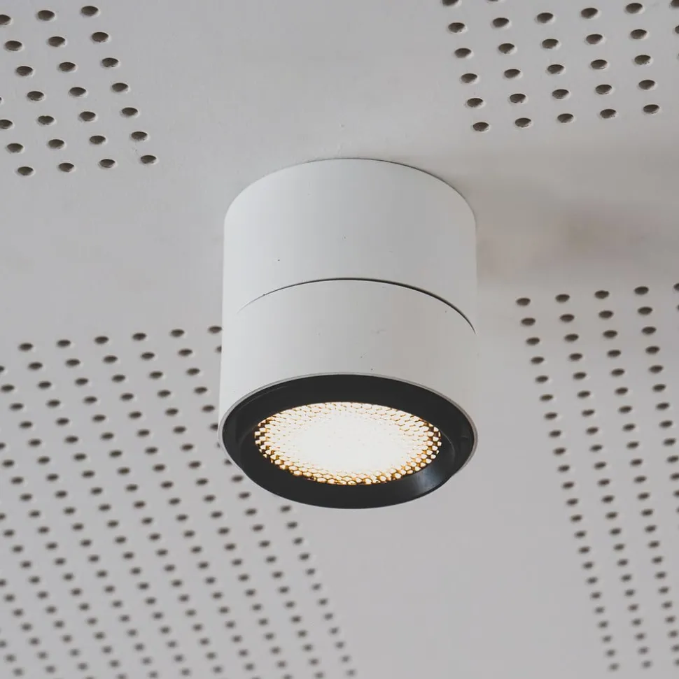 LOOM DESIGN Ray LED-loftspot Ø9,3cm 13W hvid