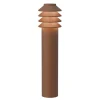 Louis Poulsen Bysted Garden, 53 cm, fodplade, corten, 927