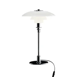 Louis Poulsen PH 3/2 bordlampe, højglans forkromet