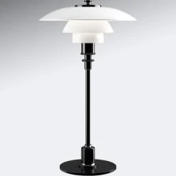 Louis Poulsen PH 2/1 bordlampe, sort