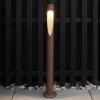 Louis Poulsen vejlampe Flindt, 930, corten 70 cm base 24 V