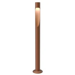 Louis Poulsen vejlampe Flindt, 930, corten 70 cm base 24 V
