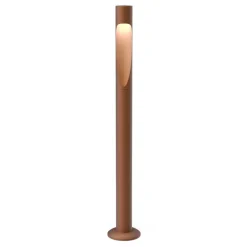 Louis Poulsen vejlampe Flindt, 927, corten 70 cm base 24 V