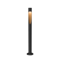 Louis Poulsen vejlampe Flindt, 940 sort 70 cm fod 24 V