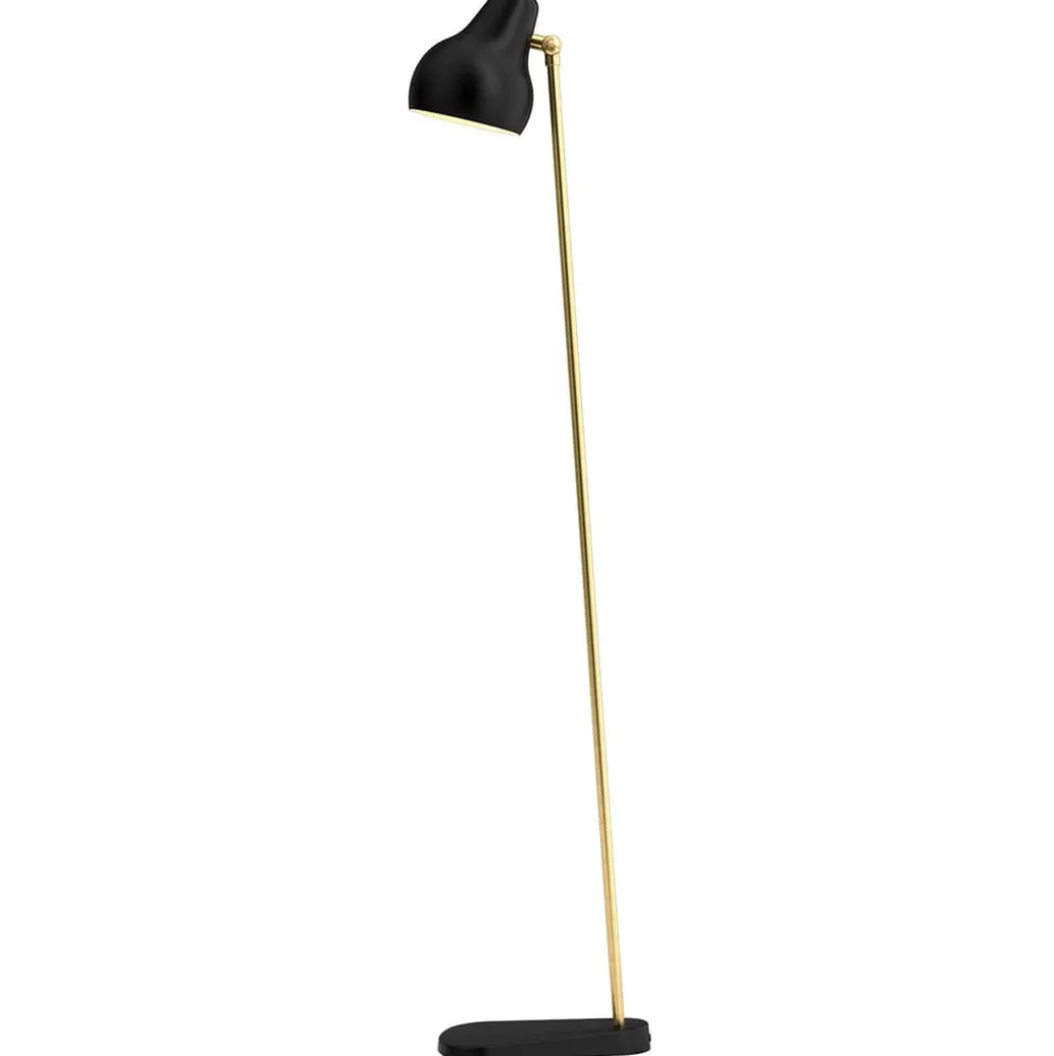 Louis Poulsen VL38 - LED-gulvlampe, sort