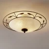 Luca loftlampe med scavo-glas